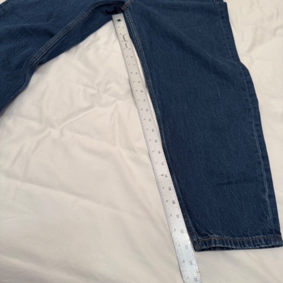 Levi’s Loose Taper Crop Capri Pants Size 28 | Big E Logo | Soft & Broken-In Fit - Picture 12 of 14